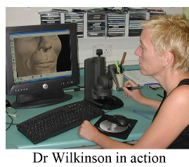 Dr. Wilkinson working with Geomagic Freeform
