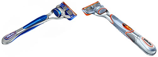 Gillette Fusion razor rendering