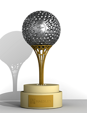 Haesley Trophy by Demille and Geomagic Freeform