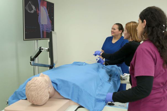 Professor Sandra Suárez, Inter-American University Uses the Simbionix ANGIO Mentor Suite for Radiology Technologist Program