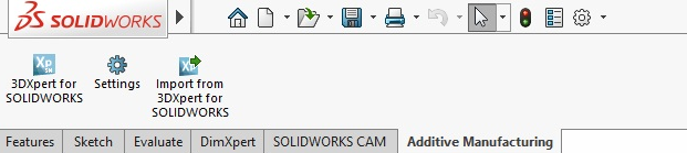 The 3DXpert for SOLIDWORKS Plug-In